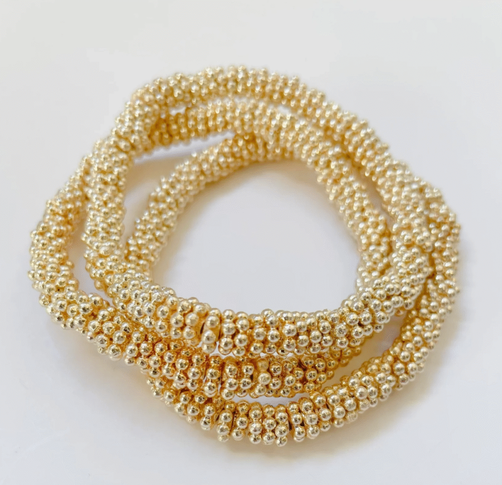 Golden Bouquet Bracelet