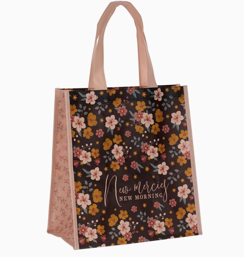 Blossom Bliss New Mercies Tote bag