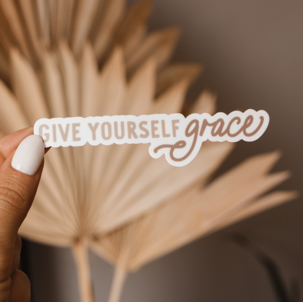 Give Yourself Grace Sticker