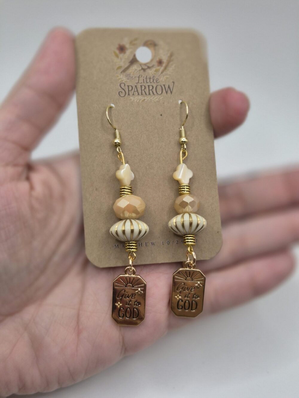 Give It To God Earrings