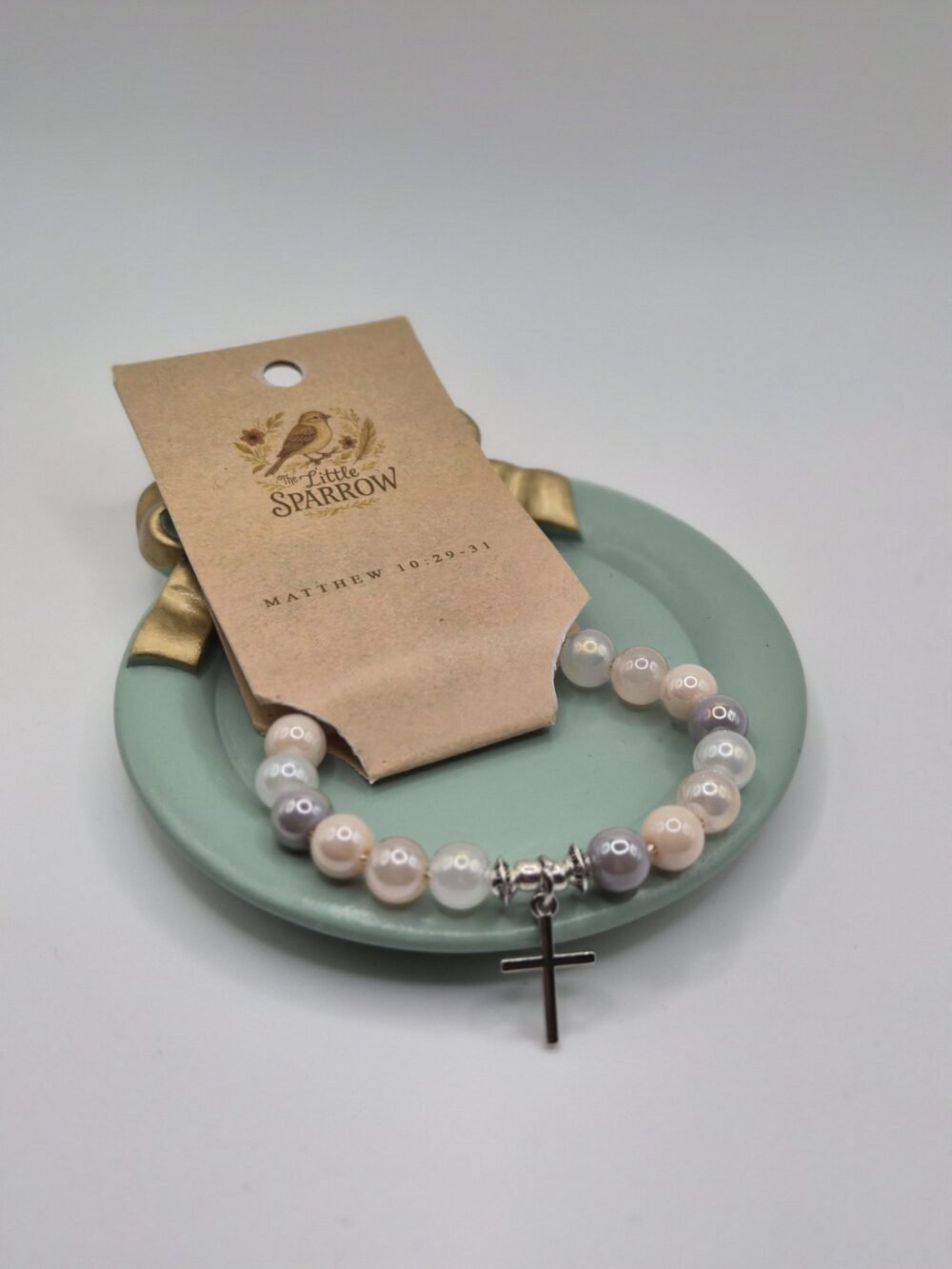 Pastel Passion Cross Bracelet