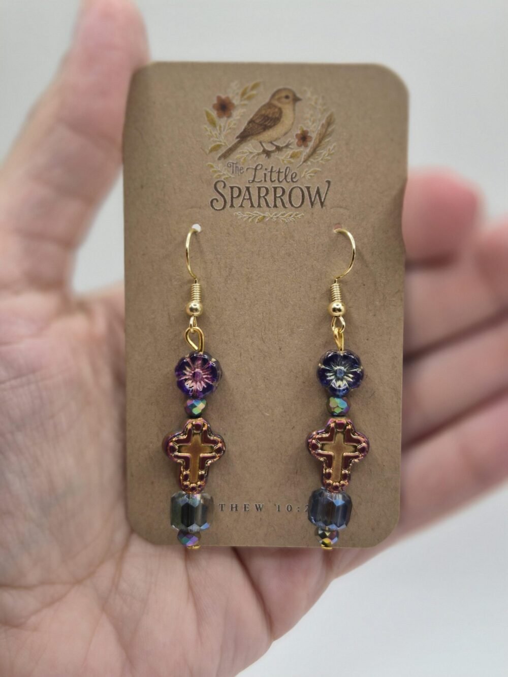 Twilight Cross Earrings